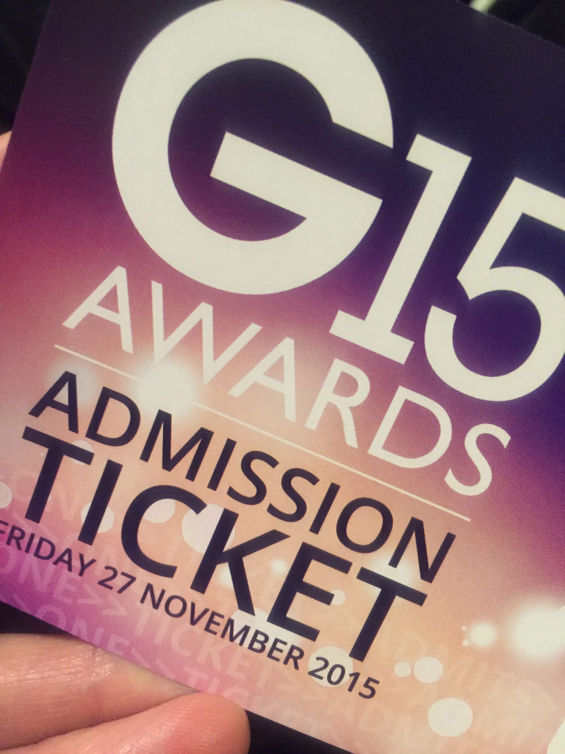 G15 Awards 2015 – Barnet Window Company had a ball!