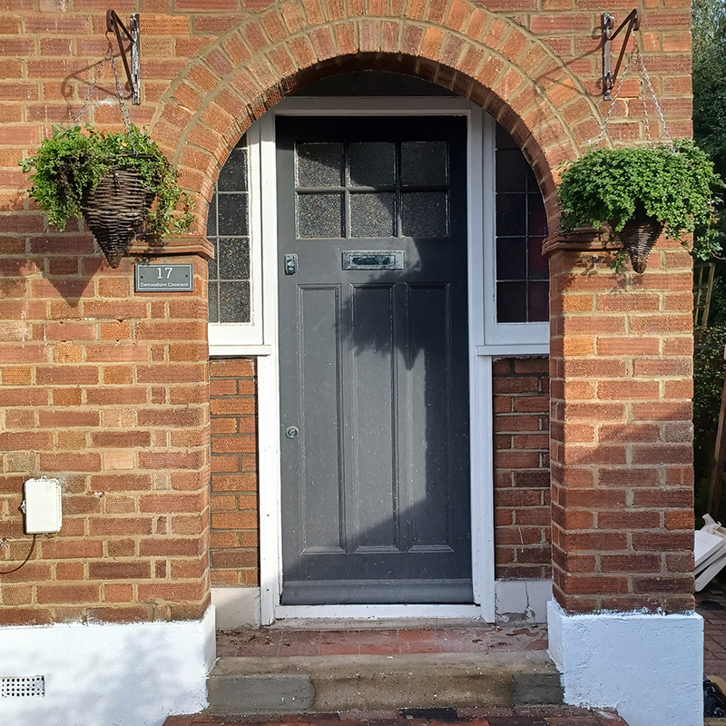 Solidor Composite Entrance Doors Before