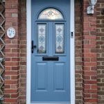 Solidor composite front door