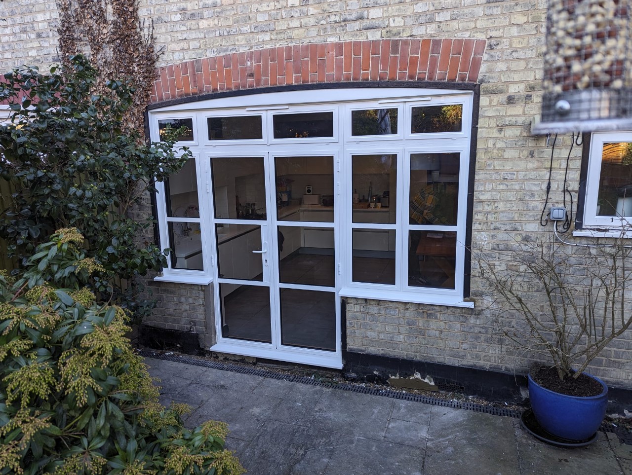 Steel-Look French doors and windows