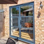 'Steel-Look' Aluminium French Doors