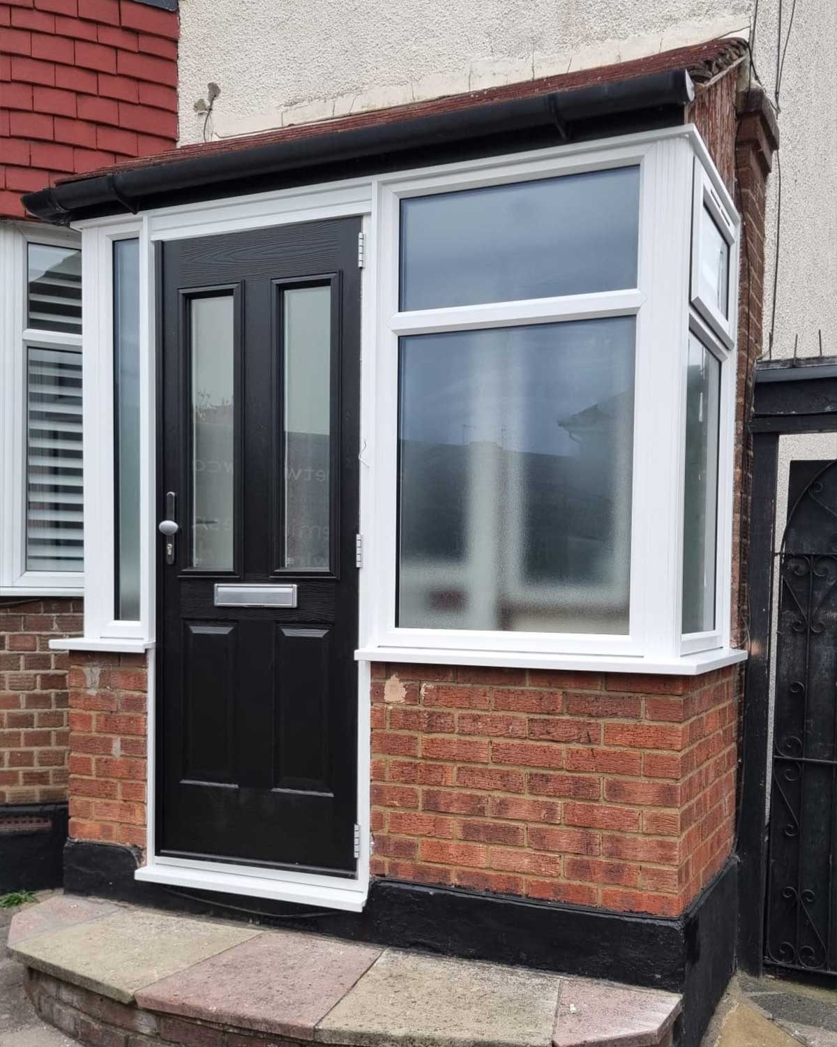 Porch Installation After