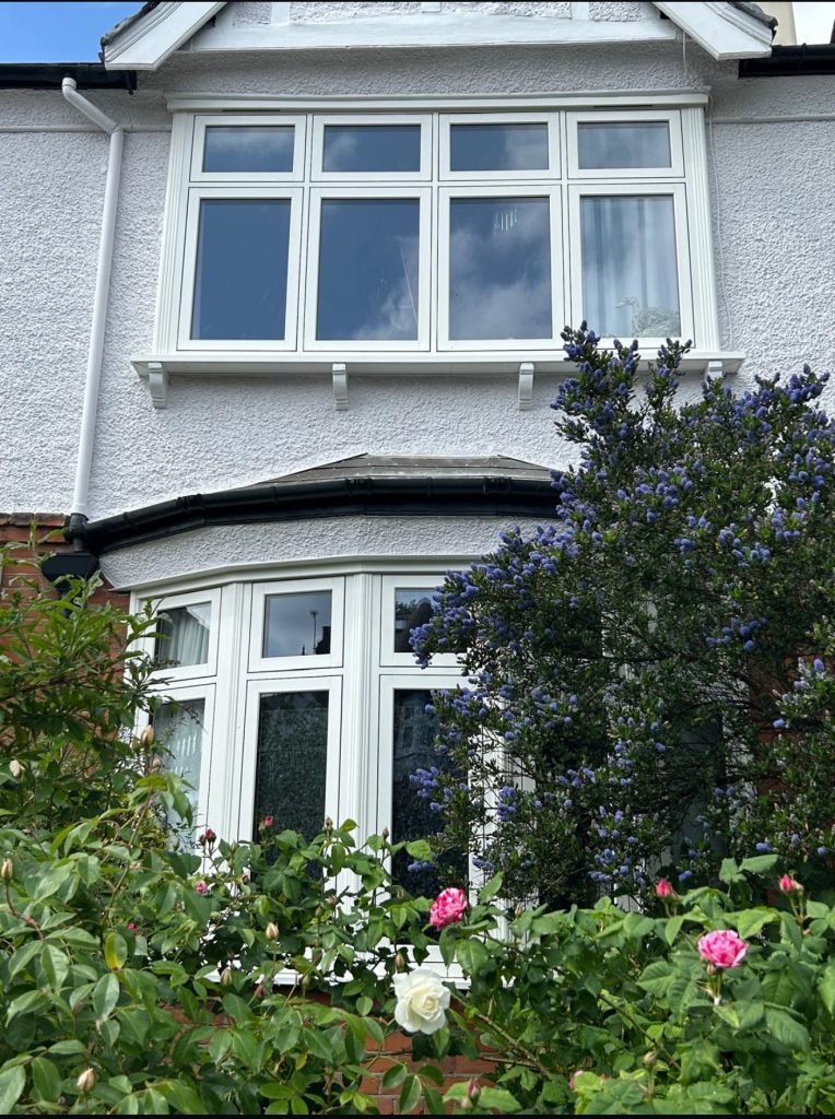 A classic installation of an Ultimate Heritage Flush Window...